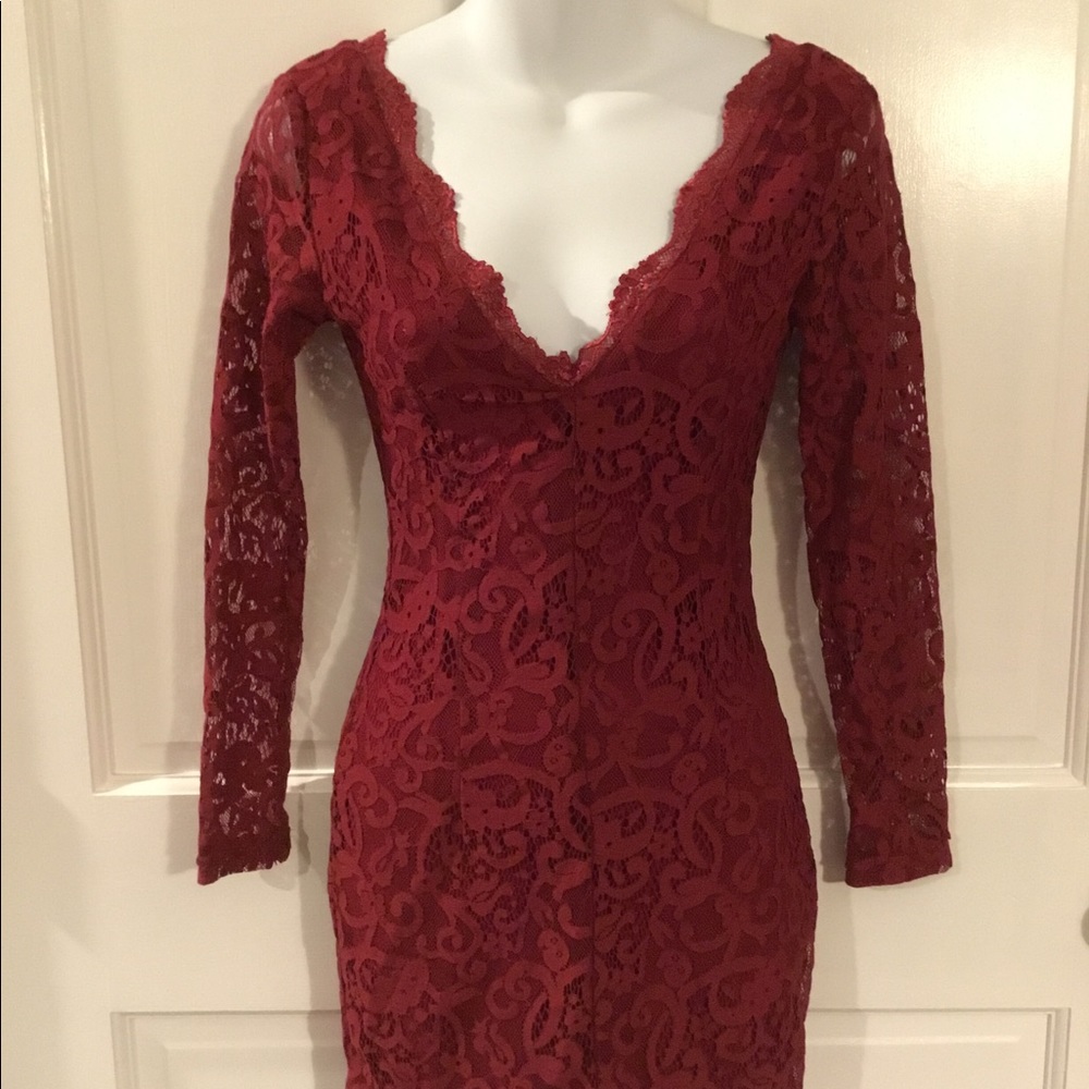 Laced Fitted Dress